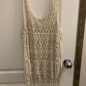 Crochet tank top